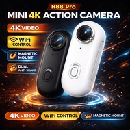 H88 Pro 4K Action Camera HD Wide Angle Waterproof Sports Camera Anti Shake Video Camera for Cycling 