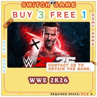 WWE 2K26 Nintendo Switch Nintendo2 Switch Game (BUY 3 FREE1)