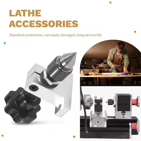 [B17B!】 Center Revolving Live Center Head For Mini Lathe Beads Machine Woodwork Accessories For Mini