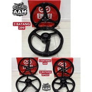 SPORT RIM 3 BATANG HITAM KILAT SP522 6 BATANG BUNGA LAWANG YAMAHA Y15ZR Y16ZR LC135 4S LAGENDA Y125Z