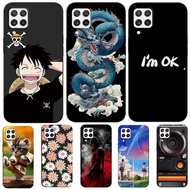For Samsung A22 4G Case 6.4inch Phone Back Cover For Samsung Galaxy A22 4G GalaxyA22 A 22 black tpu 