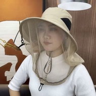 Hat Sunscreen Sun hat Outdoor Mountaineering Fishing Tea Picking Riding Anti-Mosquito Anti-Ultraviol