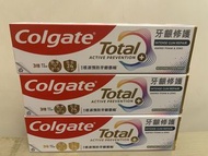 全新高露潔  全效專業深層牙齦修護牙醫界認可最強護齦成份, 雙鋅zinc擊退牙周病牙齦流血紅腫萎縮阻截牙箘膜滋生微米滲透牙膏(清涼薄荷味）95G $30一支, 購買3支 $75