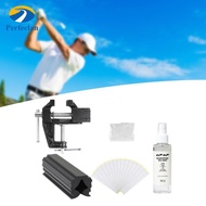 Perfeclan Golf Club Grip Kits Club Cover Removal Golf Club Regripping Golf Club Accessories Set Vise