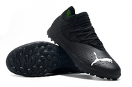 【ของแท้อย่างเป็นทางการ】Puma Future Z 1.3 Instinct TF/สีดำ Mens รองเท้าฟุตซอล - The Same Style In The Mall-Football Boots-With a box