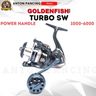 Fishing Reel Golden Fish Turbo SW Power Handle 9 Bearing 1000 2000 3000 4000 6000P Spool Metal Stainless Steel Japan Strong Material