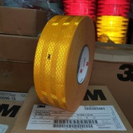 3M Diamond Grade 983 Car Reflector Reflective Sticker (Yellow)