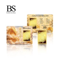 BS Jewellery Emas 999.9 Goldbar Edisi Naga 10gram - F28