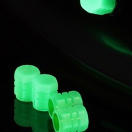 Automobile Tire Valve Cap Cover Luminous Valve Core Cap Motorcycle Tire Valve Tire Valve Cap Valve C