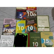 buku second hand STPM PAM, Pengajian Am, Perniagaan, Sejarah, Bahasa Melayu Sem 2 Sem 3