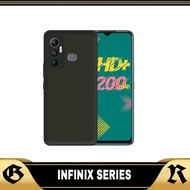 case infinix hot 11 hot 11s ultra slim premium new casing - hitam infinix hot 11s