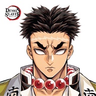 Demon slayer - Gyomei Himejima Badge & Fridge Magnet