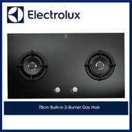 ELECTROLUX HOB EGT7627CK 78cm Built-in 2-Burner Gas Hob