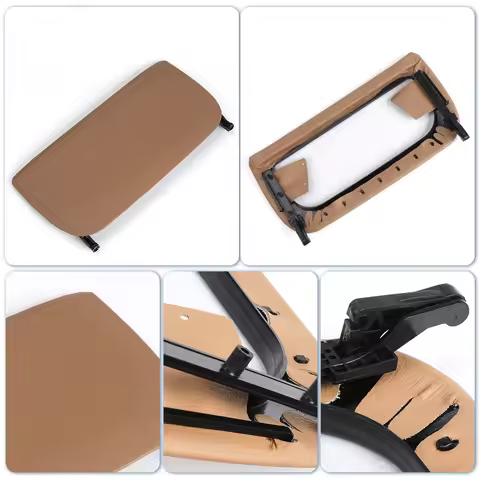 For BMW 5 7 GT Series Car Interior Seat Leather Backrest Storage Panel Cover Seat Back Trim Panel F1