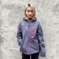 [Zero Size SALE] SUPERDRY Extremely Dry Female Version Blue Gray Fluorescent Pink Label Long Sleeve Jacket 191298372303