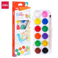 Deli Watercolor Paint Color Run Series 8/12/21 Painting (28mm) [Free Brush] EC20