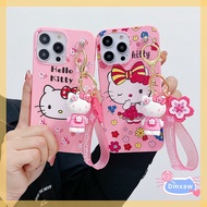 For Samsung Galaxy S10 4G S10 S9 S8 Plus S10+ S9+ S8+ S10E S7 Edge A8 Plus A9 A8 A7 2018 A6 Plus 2018 J8 2018 A7 A5 2017 Hello Kitty Phone Case With HelloKitty Key Pendant Cover