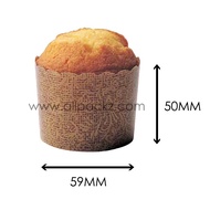 150cc - Pergamin Paper Baking Cup (Antique)