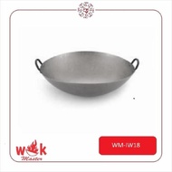 WokMaster Iron Kitchen Wok 2 Handles Wok/ Wok/ 46 cm WM-IW18