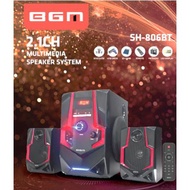 BGM 2.1CH MULTIMEDIA SPEAKER SYSTEM (SH-806BT)