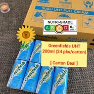 Greenfields UHT Milk  200ml - Carton Deal