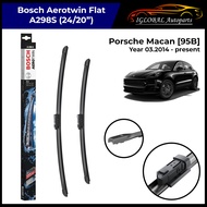 Porsche Macan [95B] Year 03.2014-present A298S Bosch Aerotwin Flat Windscreen Wiper Set (24/20")