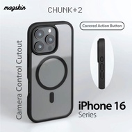 Magskin CHUNK 2 Magnetic Compatible Phone Case Cover Casing iP 16 / 16 Plus / 16 Pro / 16 Pro Max