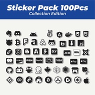 HP Hot Stickers Stickers Font Awesome Brands Cute Waterproof Stickers Adhesive Waterproof Sticker De