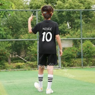 parent-child Childrens sports suit boy girl Ronaldos  Fans shirt Training wear games football Jersey