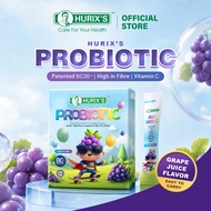 HURIX'S Probiotic (BC30) - Probiotik - Vitamin C - Serat Tinggi - High Fiber - Kesihatan Usus - Gut 