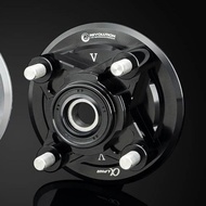 ดุมสเตอร์ Revolution Monkey125 / Dax125 4-5 เกียร์ ดุมแต่ง อลูมิเนียม CNC Monkey 125 / Dax 125