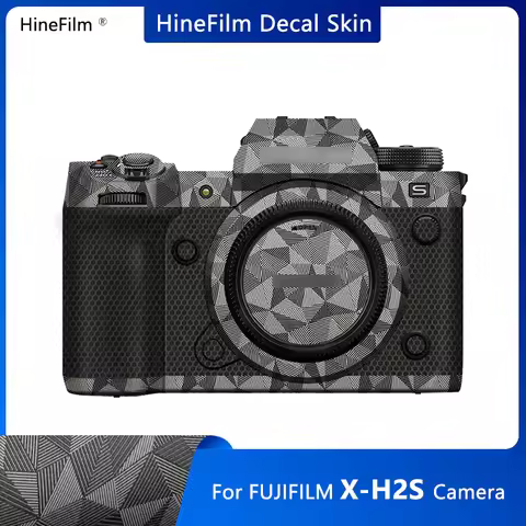 Fuji XH2S Camera Vinyl Decal Skin Wrap Cover for Fujifilm X-H2S Camera Sticker Anti Scratch Court Wr