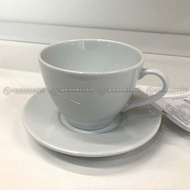 Weo IK00336125 Varder Coffee tea cup with 360ml porcelain coaster