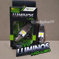 DC H6 9nine LED Automatic Motorcycle Headlight White AC DCLuminos