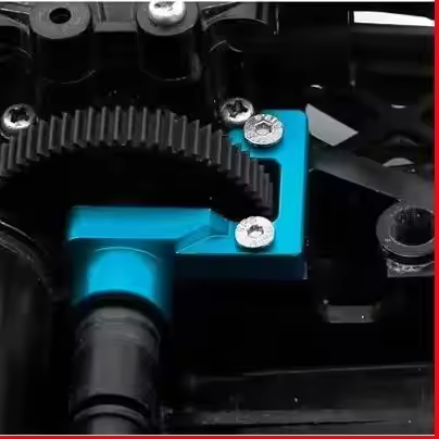 Open Gearbox Shell RC Gearbox Shell TT-02 Aluminum Alloy Transmission Case Housing For Tamiya 1/10 R