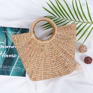 手工包，編織籃，女士手提包，編織袋，手提袋，野餐包