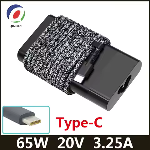20V 3.25A 65W USB Type-C Laptop Adapter For HP Elitebook Spectrex X360 1030 1040 G3 G7 13 15 Pro 14-