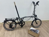 全新BROMPTON P LINE / 4速 / STORM GREY / M4R (有貨架)