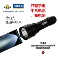 ไฟฉาย LED JAXMAN M8 MiniC8 18650 ทรงสปอร์ตแบบพกพา สำหรับใช้ในกลางแจ้ง ความสว่างสูงสุด 350 ลูกบาศก์ฟุ