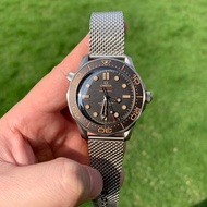 VS Omega Watch Hippocampus Series 210.92.42.20.01.001 James Bond 007 Flawless to Dead Titanium Watch