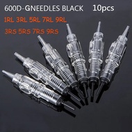 10PCS Disposable Cartridge Needles Permanent Makeup Bayonet Tattoo Needle 1/2/3/5RL For Digital Eyeb