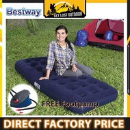 GLO BESTWAY Premium Flocking Inflatable Camping Air Bed Mattress Tilam Angin Udara Katil Angin Berkh