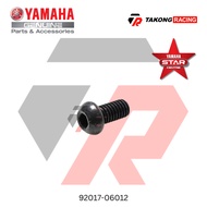 YAMAHA 92017-06012 BOLT, BUTTON HEAD