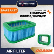 OGAWA OG6816 6818 6820 6822 Pro Chainsaw - Air Filter Penapis Angin (Original Spare Part)