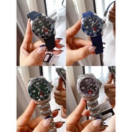 4 Colors West Iron City Movement Ceramic Ring Tape Steel Band Watch Langqin Automatic Mechanical Wat