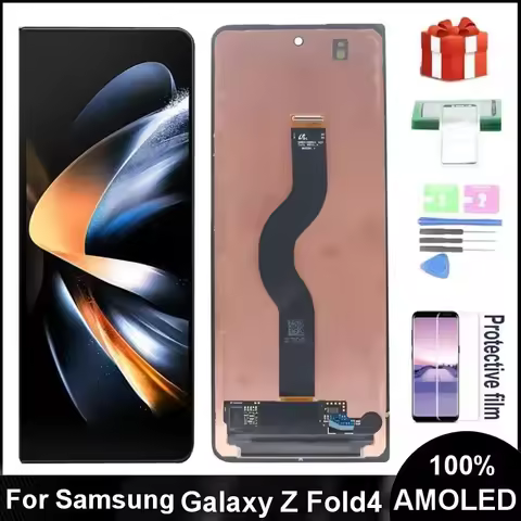 Super AMOLED Fold 4 LCD Screen For Samsung Galaxy Z Fold4 5G F936 F936B F936U Lcd Display Touch Pane