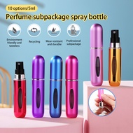 5ML Perfume Spray Bottle Travel Portable Refillable Perfume Atomizer Bottle Scent Travel Cosmetic To