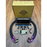 BMW F30 N20 Engine Oil Cooler Kit SK CUSTOM 9 Row