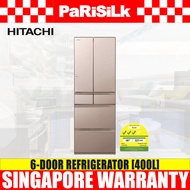 (Bulky) Hitachi R-HW530NS-XN 6-Door Refrigerator (400L)