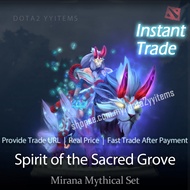DOTA2 Mirana Spirit of the Sacred Grove “Mythical Set” 米拉娜 圣林英魂 神话 套装 现货秒发